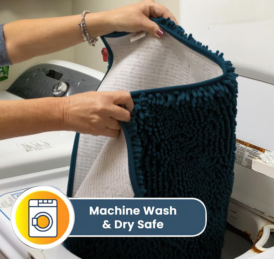 No More Wet & Dirty Floors 🚫💦 | Ultra Absorbent Quick-Dry Door Mat 🏡 | Trap Mud, Water & Mess Instantly