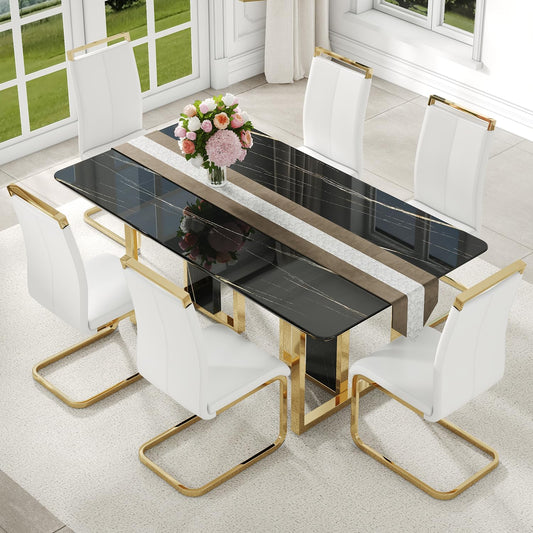 ✨ Elegant Leather Bar Stools Set – Modern Upholstered Counter Chairs with Footrest 🪑 Perfect for Kitchen & Dining Spaces