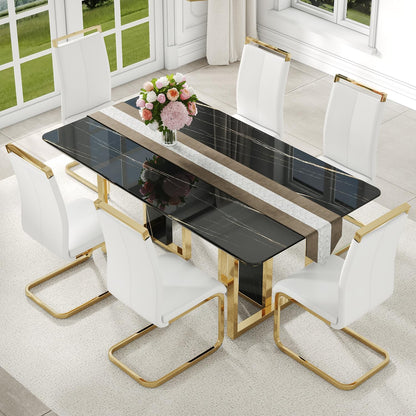 ✨ Elegant Leather Bar Stools Set – Modern Upholstered Counter Chairs with Footrest 🪑 Perfect for Kitchen & Dining Spaces